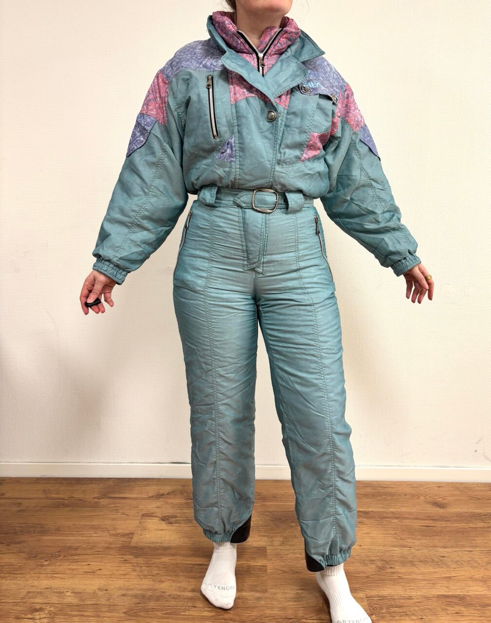 FILA Retro skipak - maat M - pastelroze, turquoise, lila