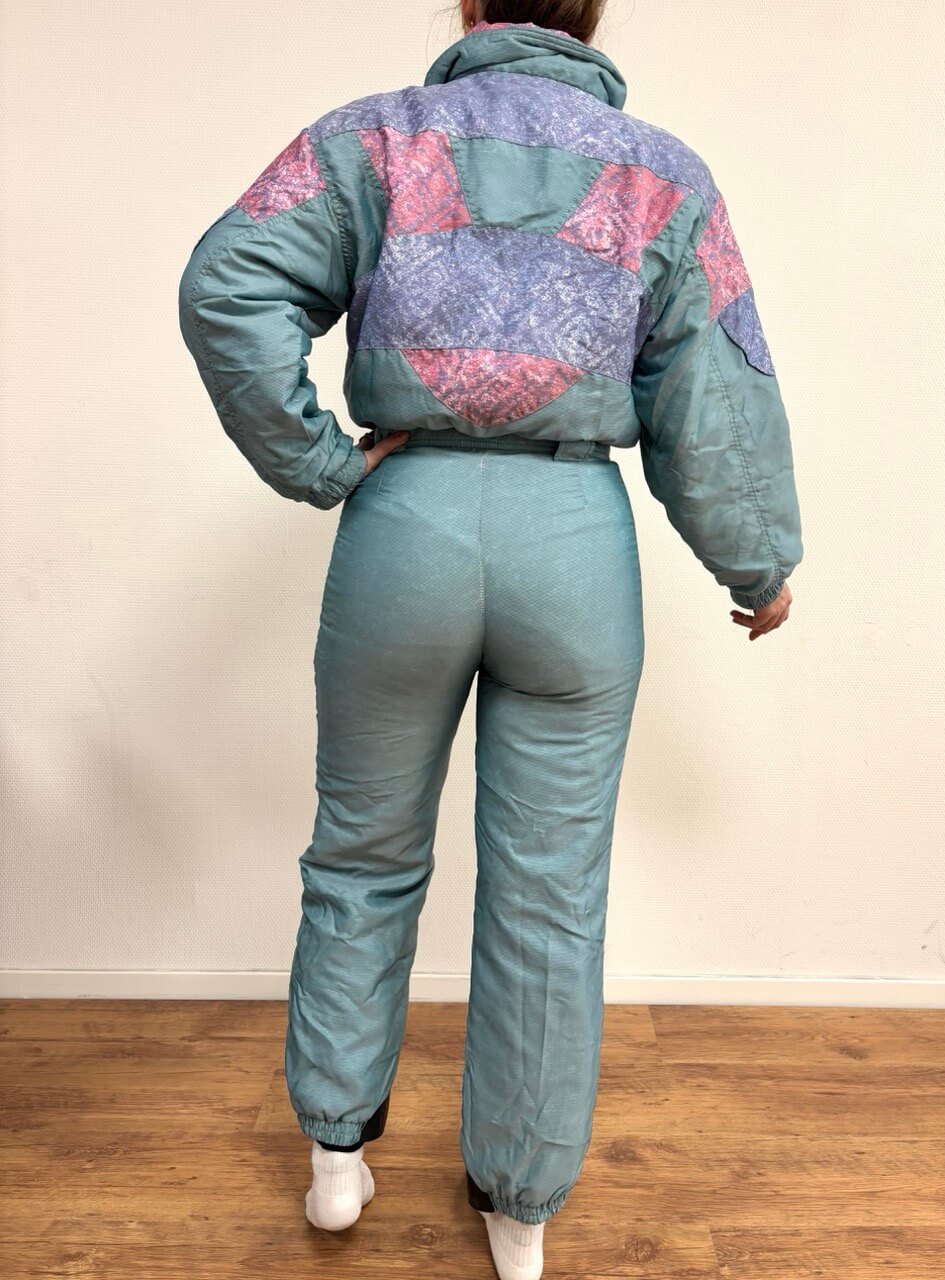 FILA Retro skipak - maat M - pastelroze, turquoise, lila