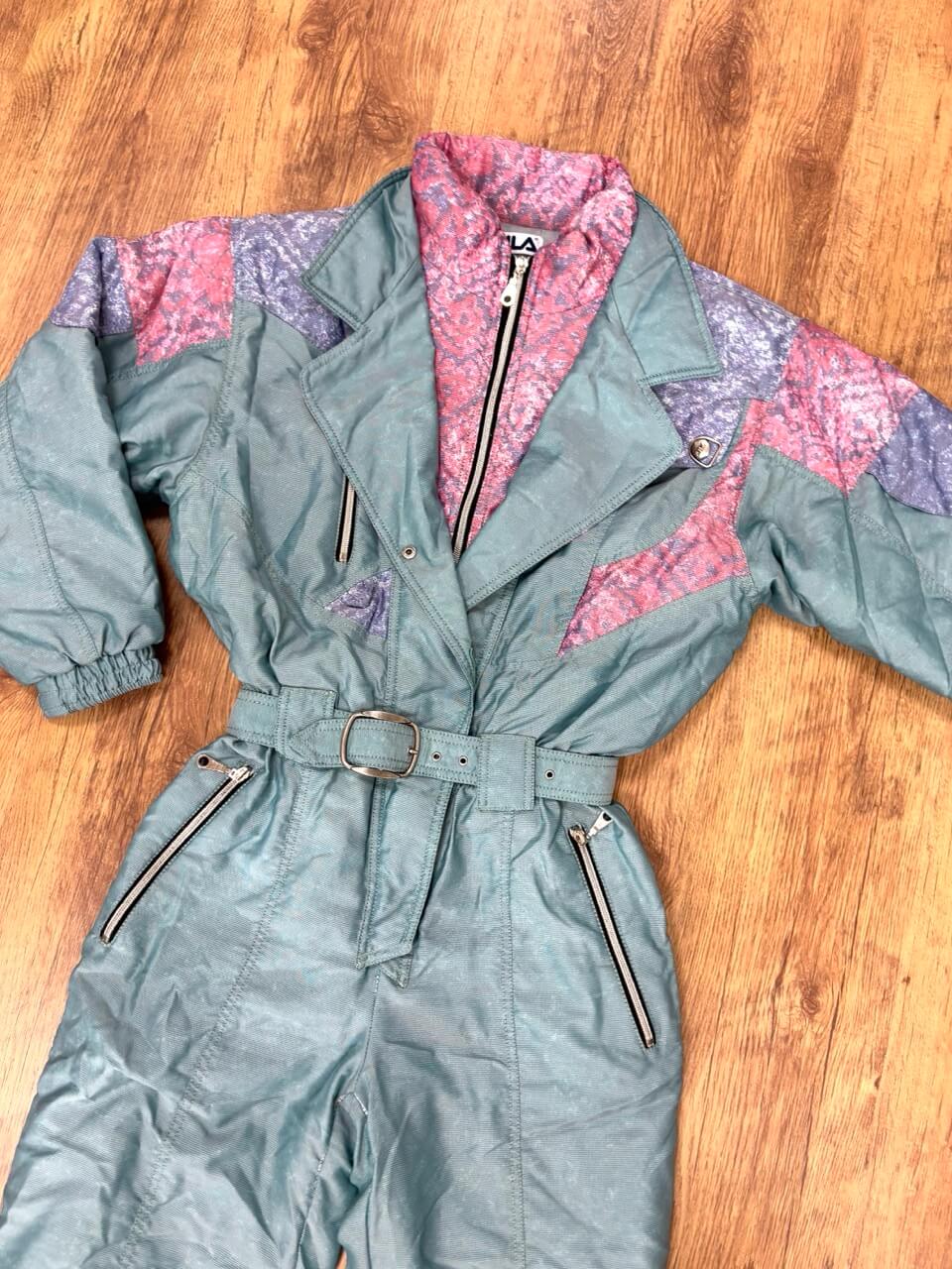 FILA Retro skipak - maat M - pastelroze, turquoise, lila