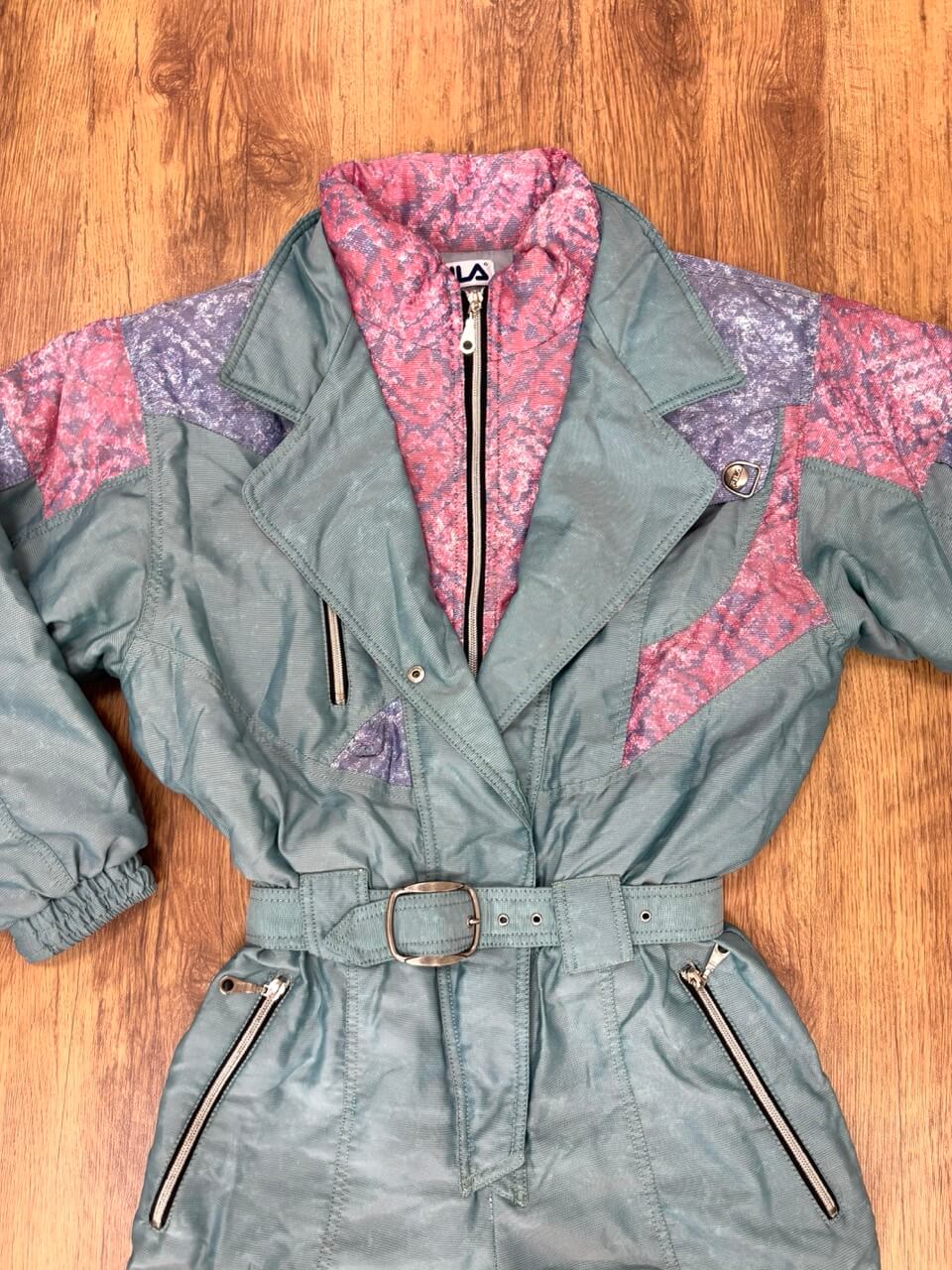 FILA Retro skipak - maat M - pastelroze, turquoise, lila